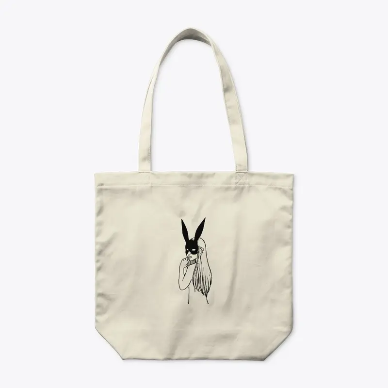 Masked Organic Tote Bag